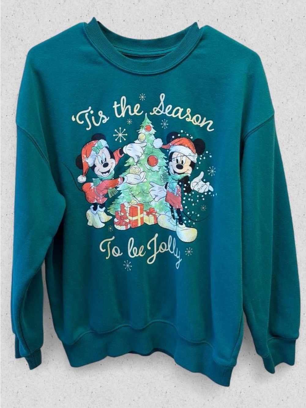 Disney Mickey Mouse Christmas Crewneck Sweatshirt
